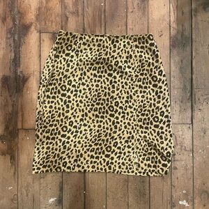 Liz Claiborne Animal Print Pencil Skirt